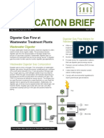 Application Brief: Digester Gas Flow at Wastewater Treatment Plants