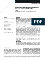 Identi Fication and Validation of Key Genes With Prognostic Value in Non-Small-Cell Lung Cancer Via Integrated Bioinformatics Analysis