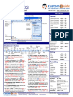 Word Quick Reference 2003 PDF