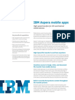 IBM Aspera Mobile Apps: High-Speed Transfers For iOS and Android Mobile Devices