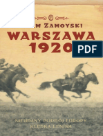 Adam Zamoyski - Warszawa 1920