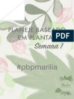 Marilia Archangelo - Semana 1 (Pbpmarilia)