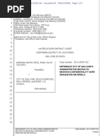 Santa Cruz Et Al v City of San Jose Et Al Candce-20-00351 0026.0