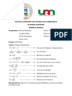 Fórmulas Matemáticas Escuela Superior Politécnica de Chimborazo