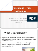 Investment and Trade Facilitation