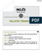 Pronomes Relativos Ao Vivo PDF