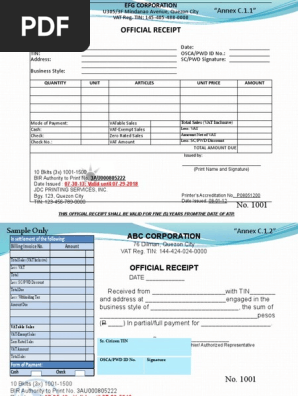 70534Sample Receipts and Invoices_Annex C.pptx
