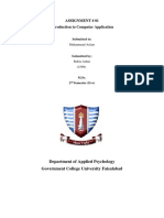 Computer Application PDF