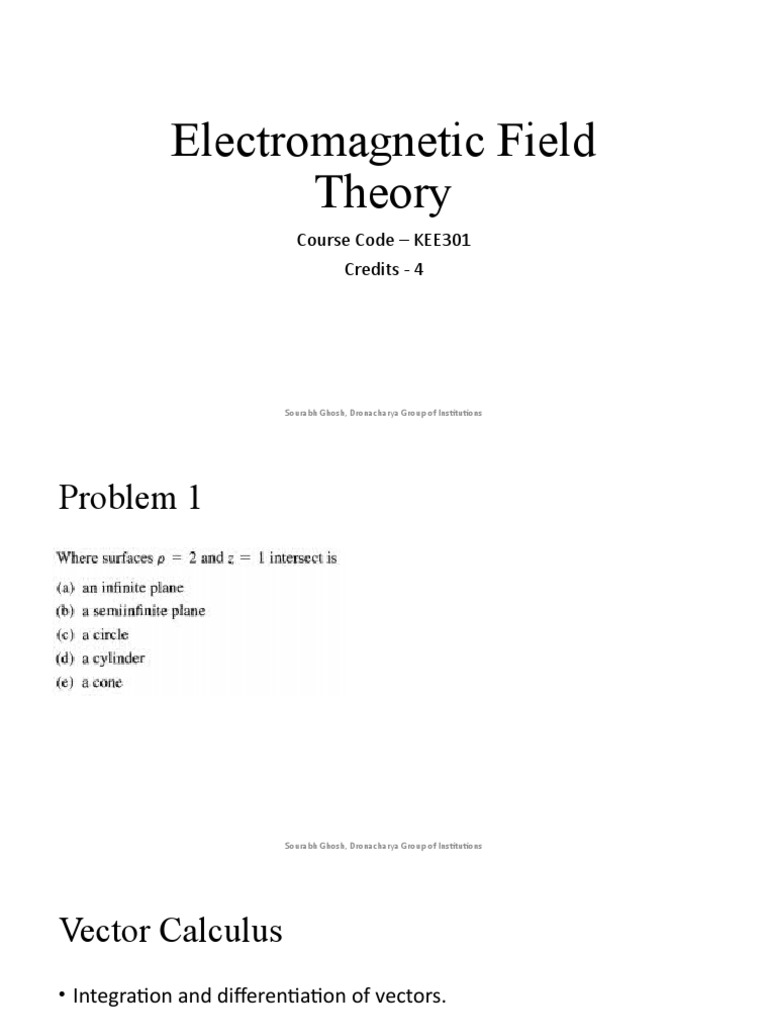 Field Theory Lec3 PDF