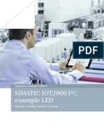 Simatic Iot2000 I C Example LED