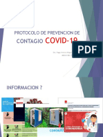 Protocolo de Prevencion de Contagio Covid-19 - 1ra Parte PDF
