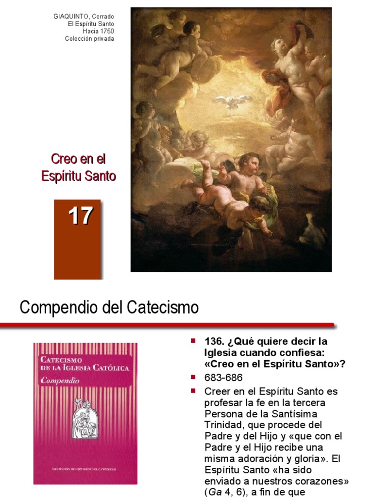 Creer en el Espíritu Santo | PDF | espíritu Santo | Trinidad