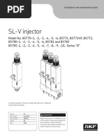 SL-1 Injector User Manual 81713/81713A | PDF | Valve | Piston