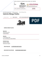 Gabriela Rábago Palafox - Detalle Del Autor - Enciclopedia de La Literatura en México - FLM - CONACULTA