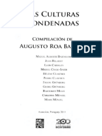 Roa Bastos Augusto comp. Las Culturas Condenadas..pdf · versión 1.pdf