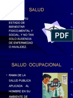 Definiciones Sobre Salud Ocupacional