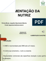 Aula 7 - Alimentação Da Nutriz PDF