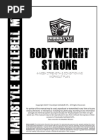 Bodyweight Strong: 4-Week Strength & Conditioning Workout Plan