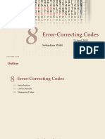 Error-Correcting Codes: Sebastian Wild