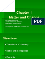 Chapter 1 Matter and Change