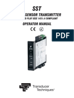 Smart Sensor Transmitter: Operator Manual