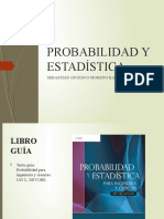 Probabilidad Y Estadística: Sebastian Gustavo Moreno Barón