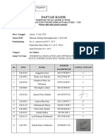 Daftar Hadir Seminar Online