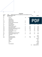 Análisis de Precios de Estructuras de Acero.