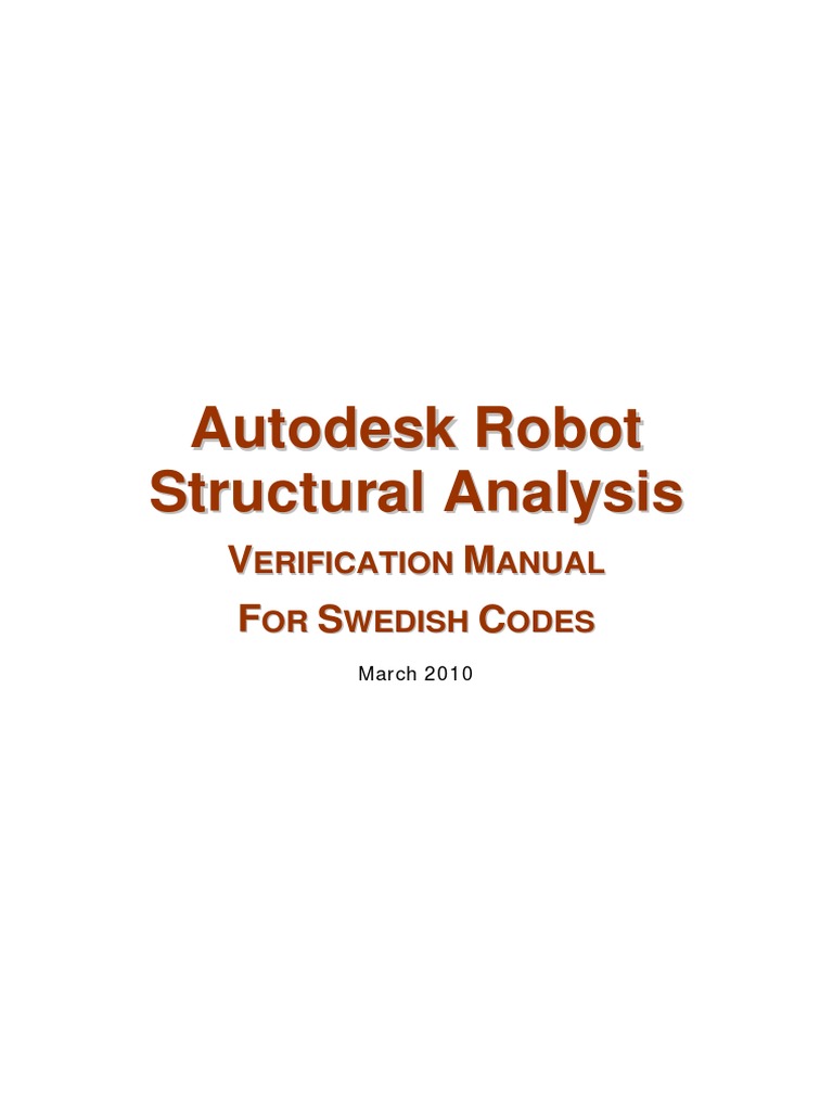 Verification Manual Swedish Codes | PDF | Buckling | Structural Analysis