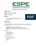 Creación de ontología sobre árboles y frutos