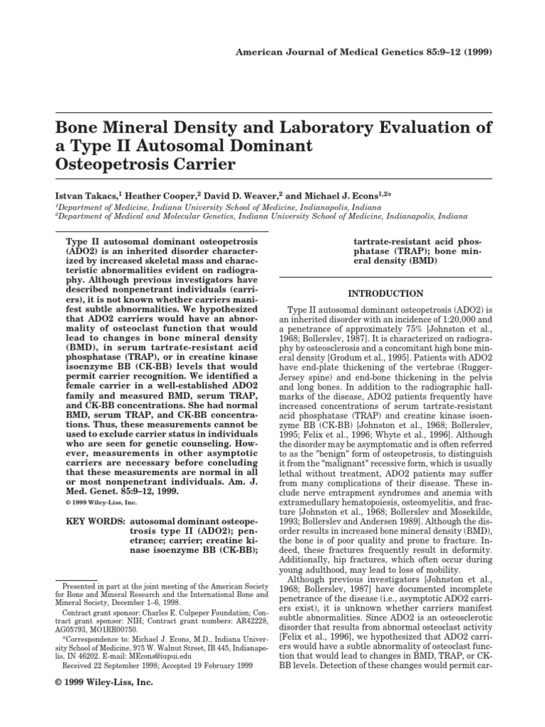 Bone Mineral Density and Laboratory Evaluation | PDF | Bone | Medicine