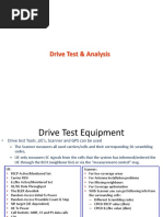 Drive Test & Analysis