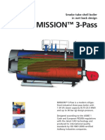 Mission 3-Pass: Smoke Tube Shell Boiler in Wet Back Design