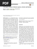 Convergent Evolution of Defensin Sequence, Structure and Function (2017) PDF