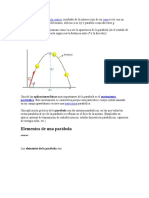 La Parábola Es Una Sección Cónica