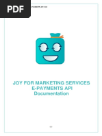 Joy API Documentation