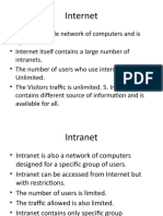 Internet and Intranet (Ctevt)