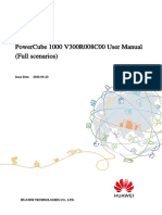 PowerCube 1000 - V300R008C00 - PowerCube 1000 V300R008C00 User Manual (Full Scenarios) PDF