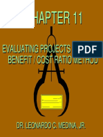 11 Evaluating Projects-Benefit Cost Ratio Method