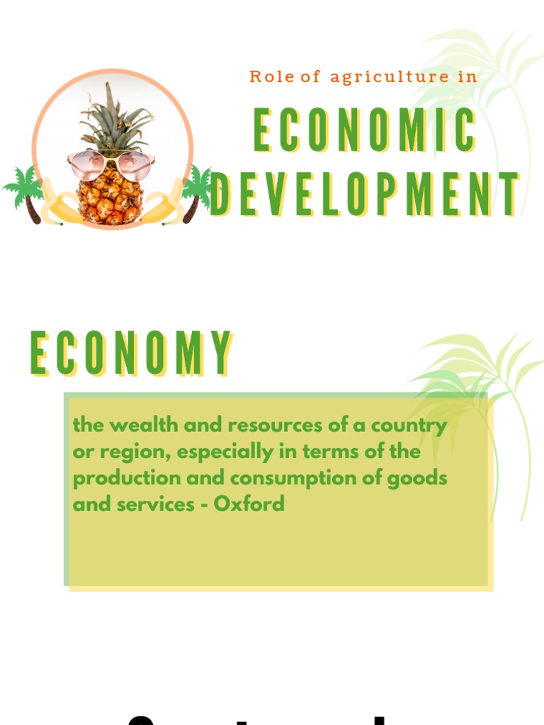 Agriculture's Impact on Economic Growth | PDF | Labour Economics ...
