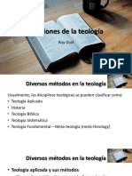 Divisiones de La Teología: Roy Graf