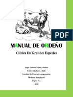 Manual de Ordeño