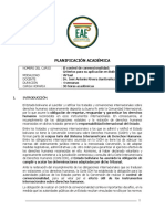 2 - Planificación Academica