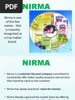 Nirma Is One of The Few Names - That Is Instantly Recognized As A True Indian Brand