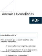 Anemias Hemolíticas