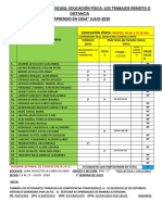 3ro. C-13 Al 17-Jul.-Lista de Control de La 3°semana