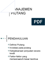 Manajemen Piutang