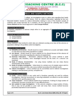 Census and Sample Methods PDF