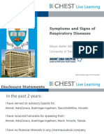 0815 - Wednesday - Symptoms of Pulmonary Disease - Balter