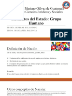 Elementos Del Estado Grupo Humano